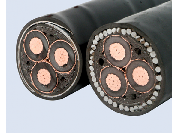 高壓交聯(lián)鋼絲鎧裝電纜